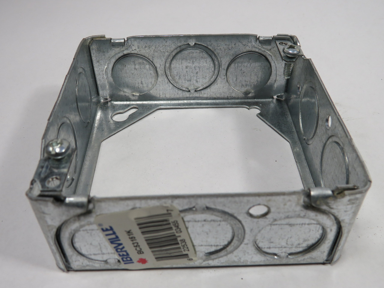 Iberville BC53151-K Box Extension Ring 4 x 4 x 1-1/2” 21cu.in. NOP