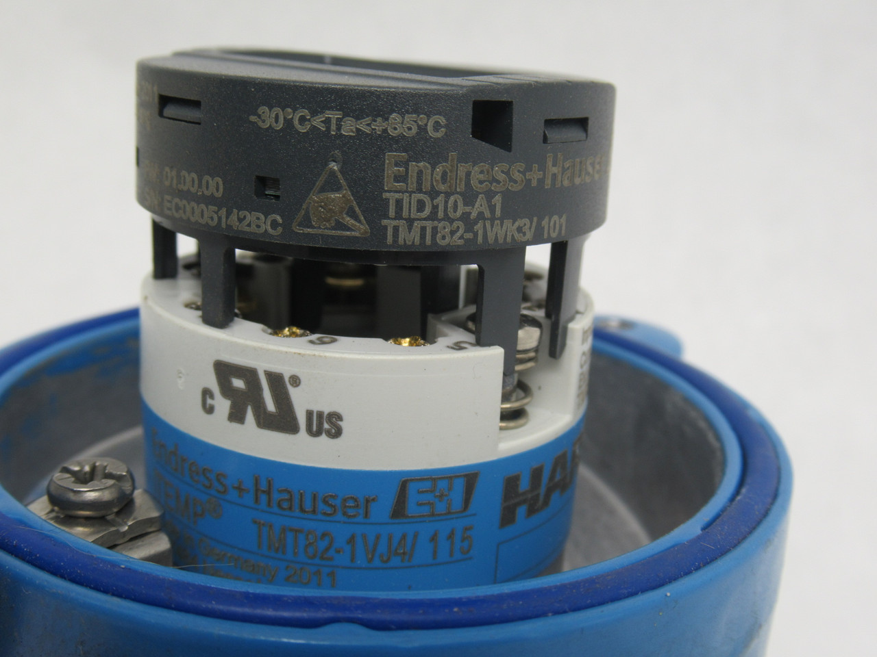 Endress & Hauser TMT82-1VJ4/115 Temperature Transmitter 11-42VDC 23mA USED