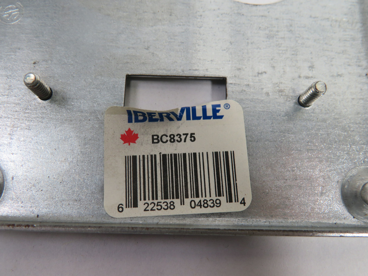 Iberville BC8375 4” Square Box Cover for Switch/Receptacle SHELF WEAR NOP