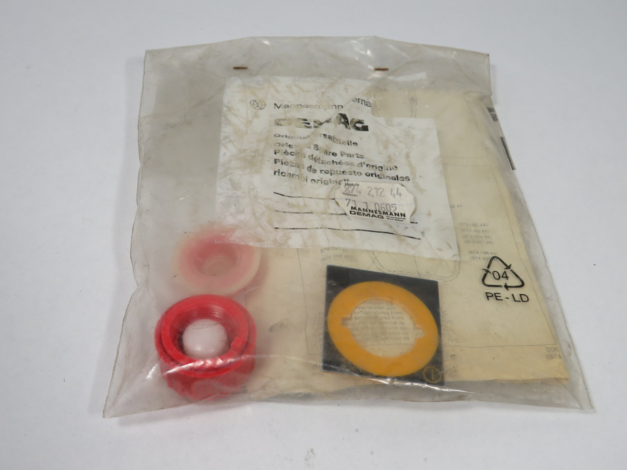 Demag 87421244 Emergency Stop Button for DST Control Switch SHELF WEAR NWB