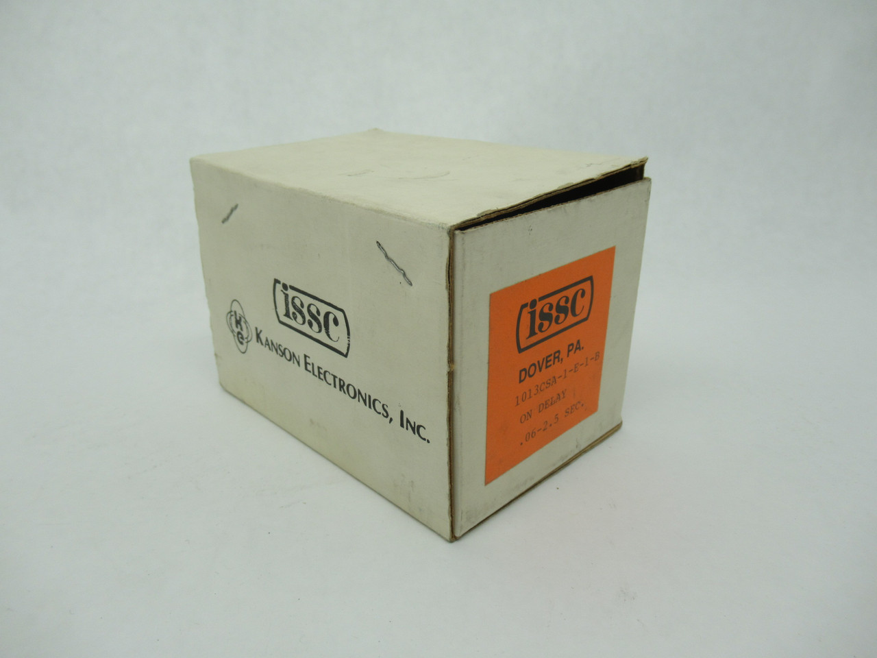 Kansen 1013CSA-1-E-1-B ON-Delay Relay 115V 50/60Hz 10A .06-2.5sec NEW