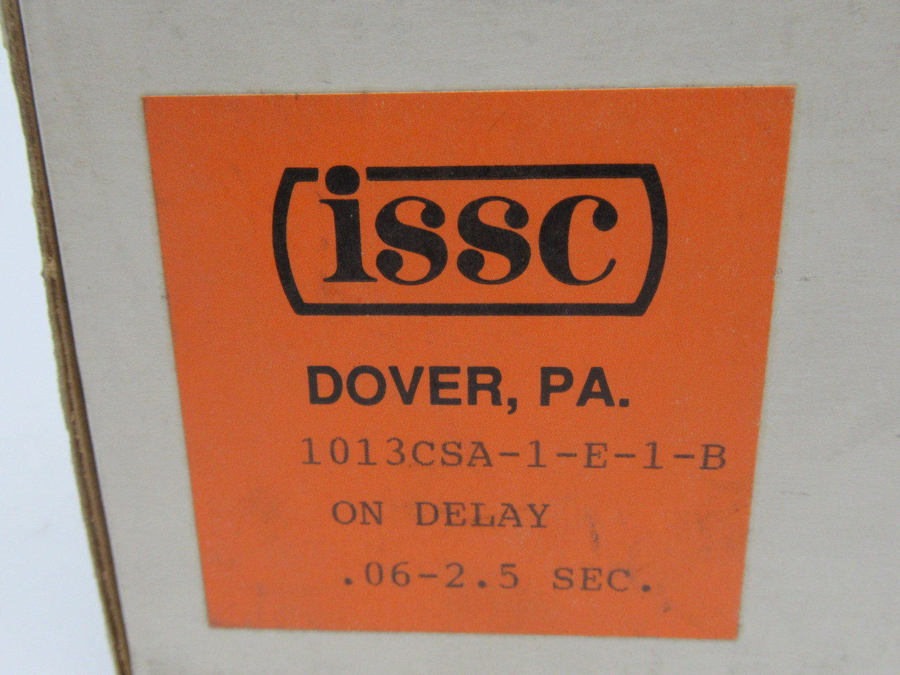 Kansen 1013CSA-1-E-1-B ON-Delay Relay 115V 50/60Hz 10A .06-2.5sec NEW