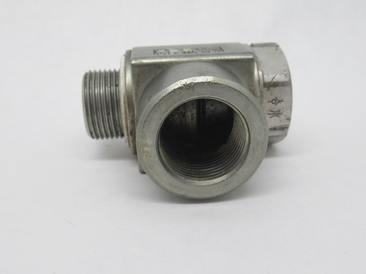 Festo 151180 GRLA-3/4-B One-Way Flow Control Valve G3/4" USED