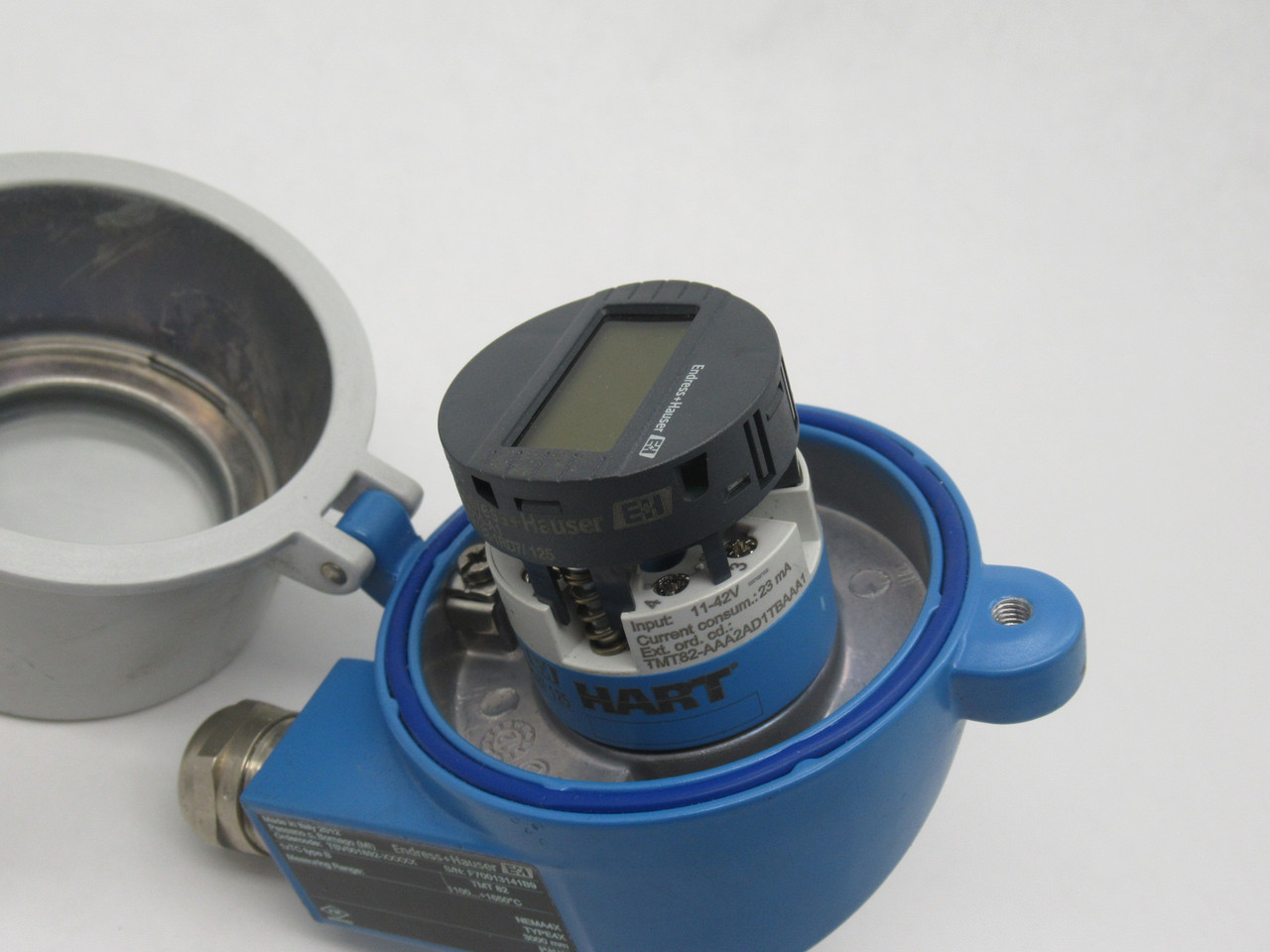 Endress & Hauser TMT82-1RD7/125 Temperature Transmitter 11-42VDC 23mA USED