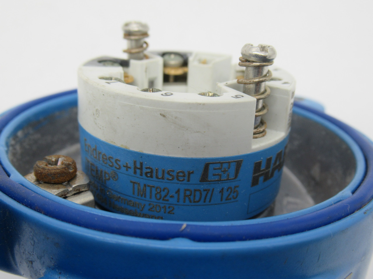 Endress & Hauser TMT82-1RD7/125 Temperature Transmitter 11-42VDC NO DISPLAY USED