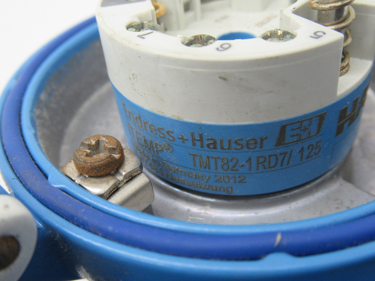 Endress & Hauser TMT82-1RD7/125 Temperature Transmitter 11-42VDC NO DISPLAY USED