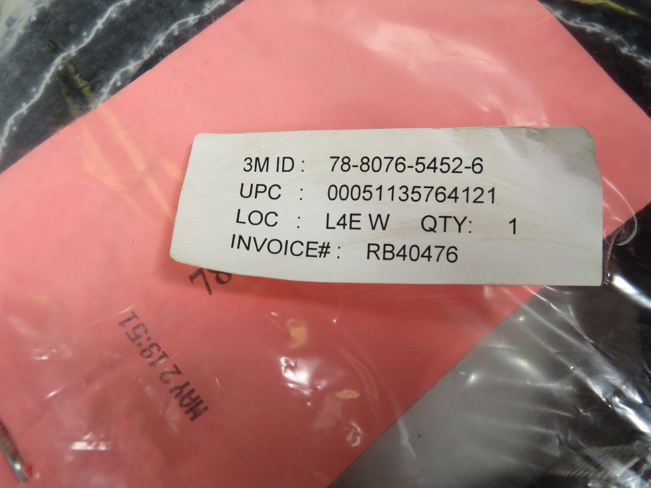 3M 78-8076-5452-6 Drive Belt With Hook For Case Sealer NOP