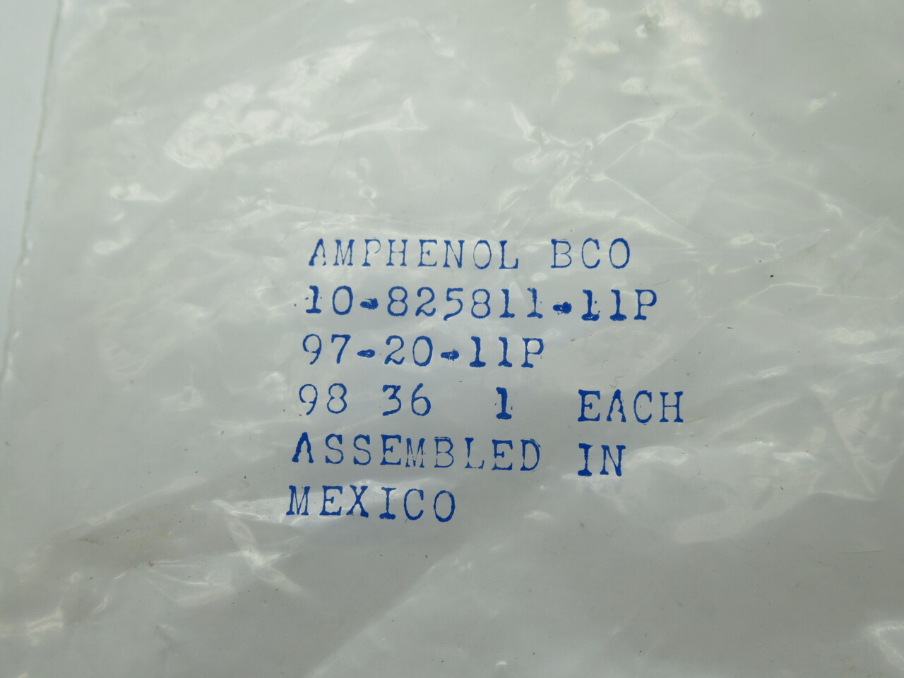 Amphenol 97-20-11P Circular Solder Insert 13P HOLEY BAG NWB