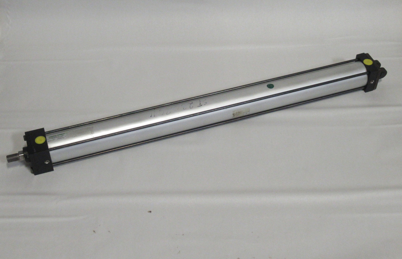 Numatics P2AM-32A6D-CAA0 Air Cylinder 2-1/2" Bore 32" Stroke SHELF WEAR NOP