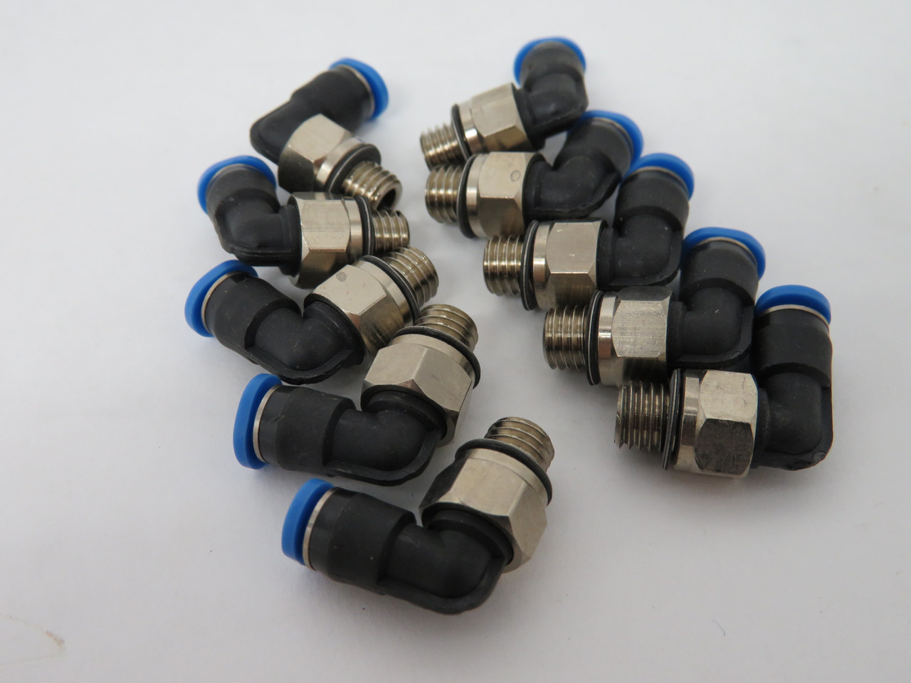 Festo 186352 QSML-M7-4 Push-In Elbow Fitting M7 4mm Tube Lot of 10 NOP
