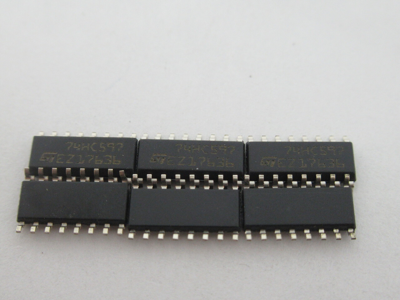 Generic 74HC597 8-Bit Shift Register Chip 16 Pin Lot of 6 NOP
