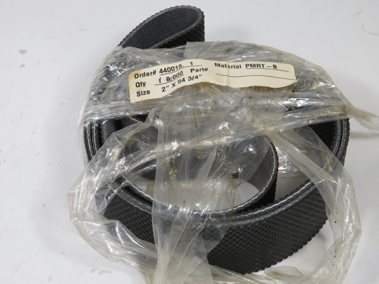 Generic PMRT-B Black Conveyor Belt 2" x 54-3/4" NOP