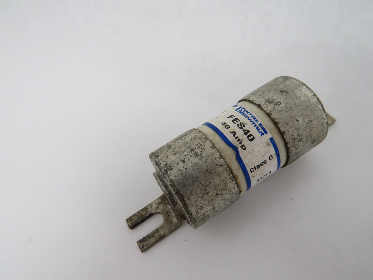 Ferraz Shawmut FES40 Bolt-On Fuse 40A 600VAC USED