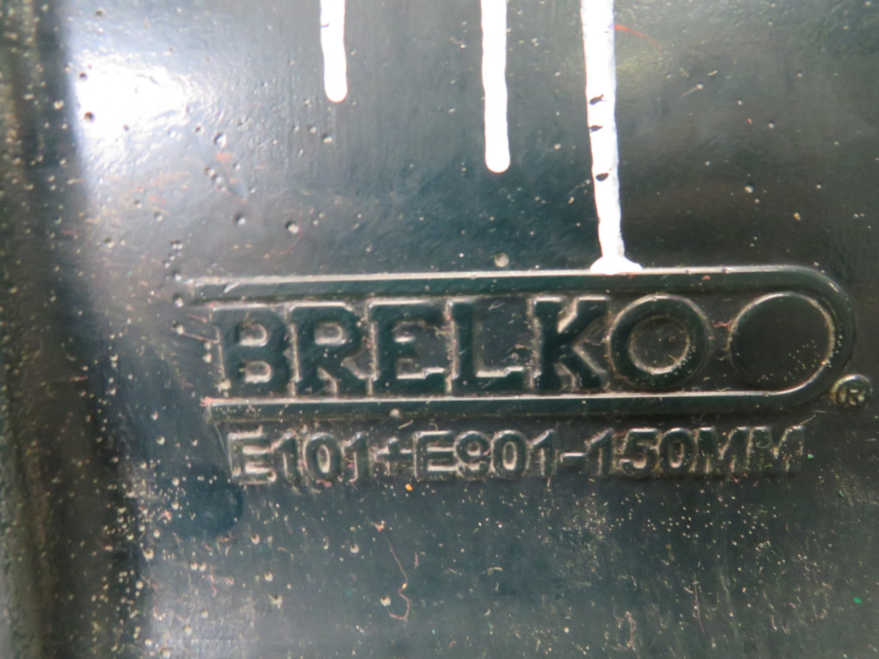 Brelko E101+E901-150MM Single Row Rubber Conveyor Belt Scraper SHELF WEAR NOP