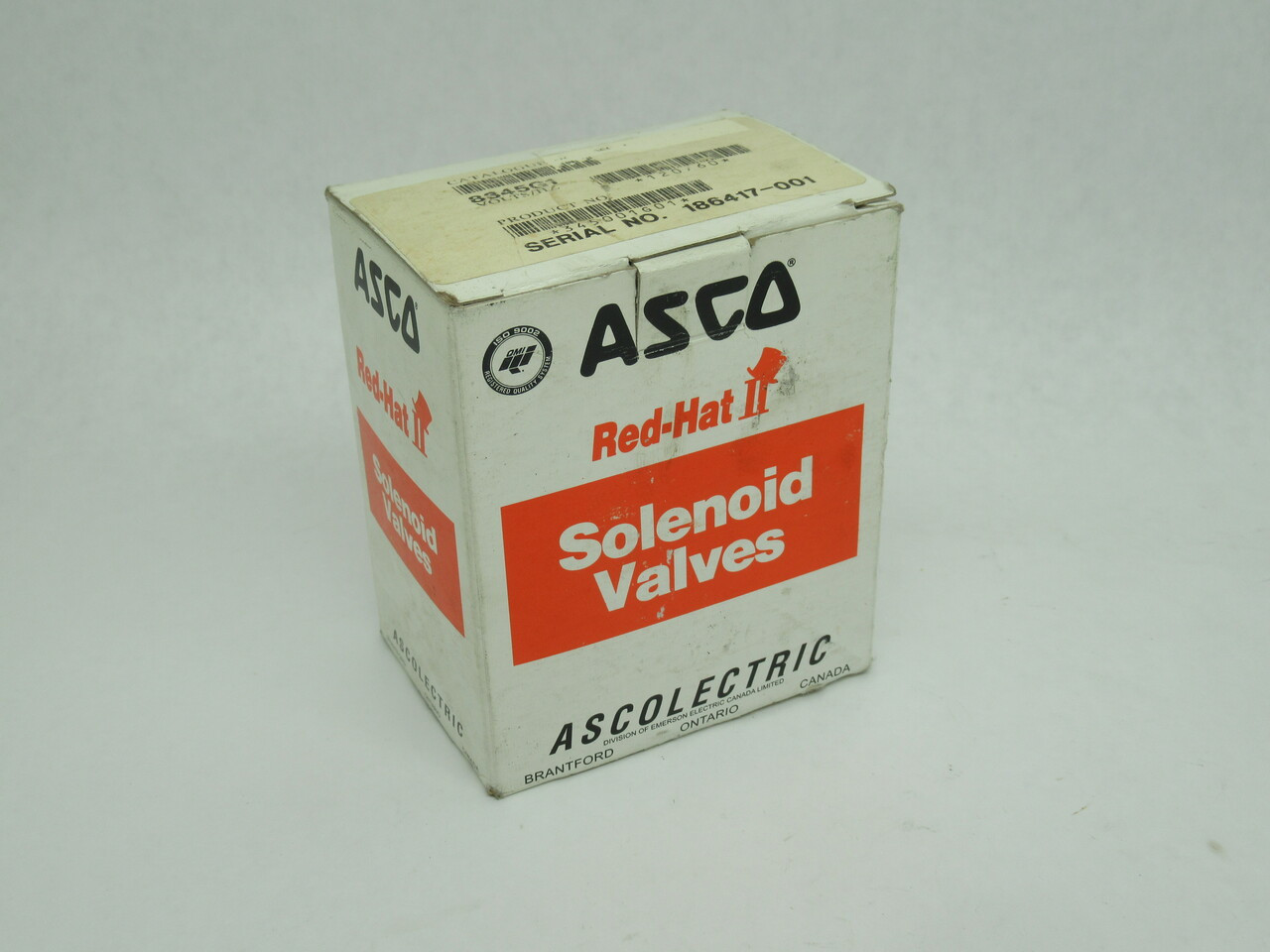 Asco 8345G1 Solenoid Valve 1/4" NPT 120V@60Hz 110V@50Hz SHELF WEAR NEW