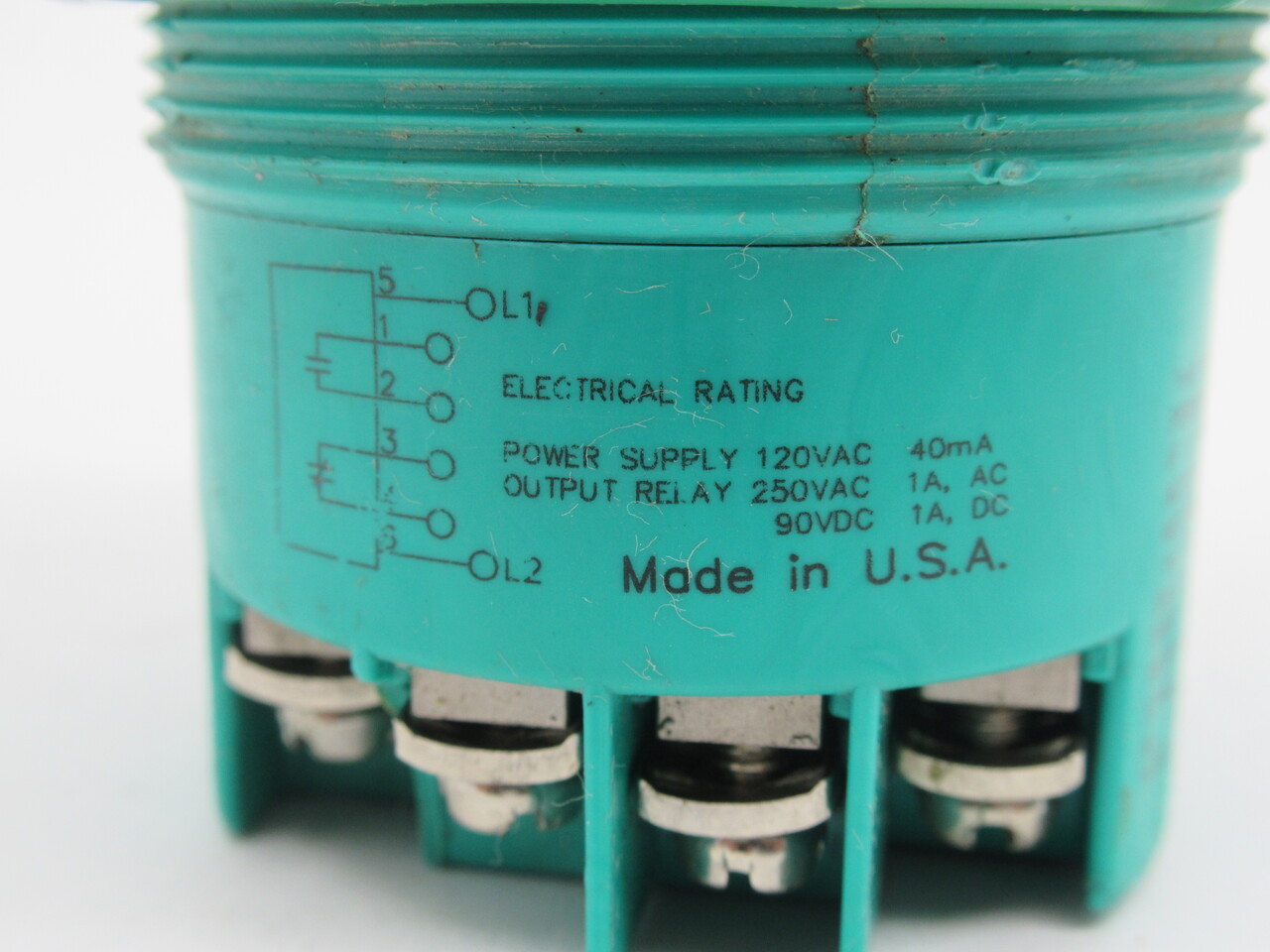 Pepperl+Fuchs PB1-003-4 Capacitive Palm Button 120VAC 40mA 250VAC/90VDC 1A USED