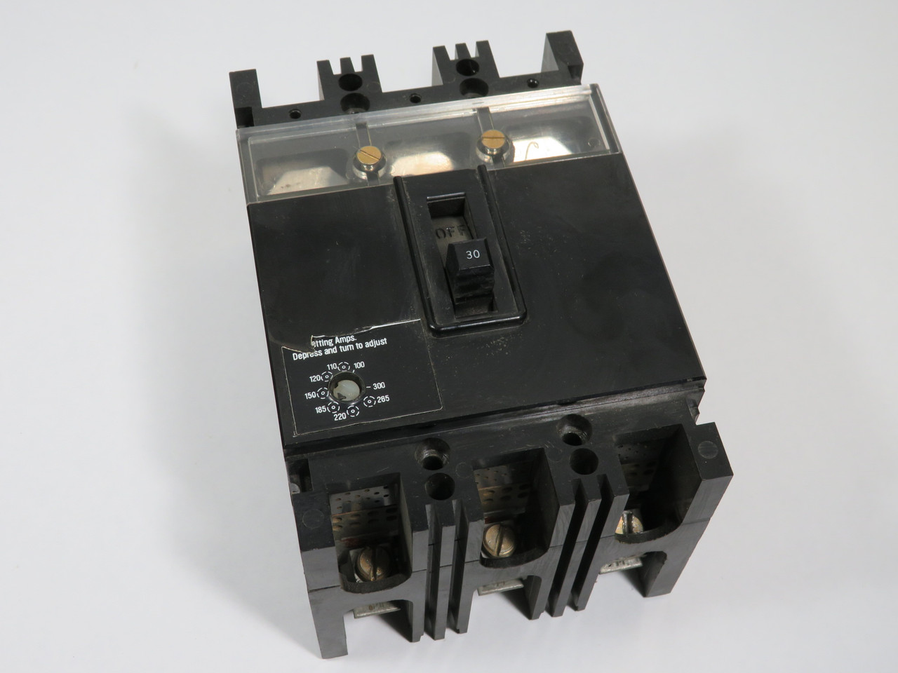 Westinghouse MCP13300 Circuit Breaker 30A 600VAC 3-Pole SHELF WEAR USED