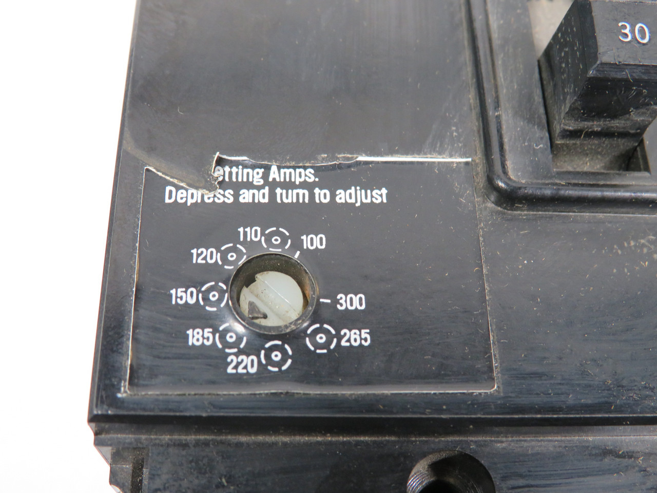 Westinghouse MCP13300 Circuit Breaker 30A 600VAC 3-Pole SHELF WEAR USED