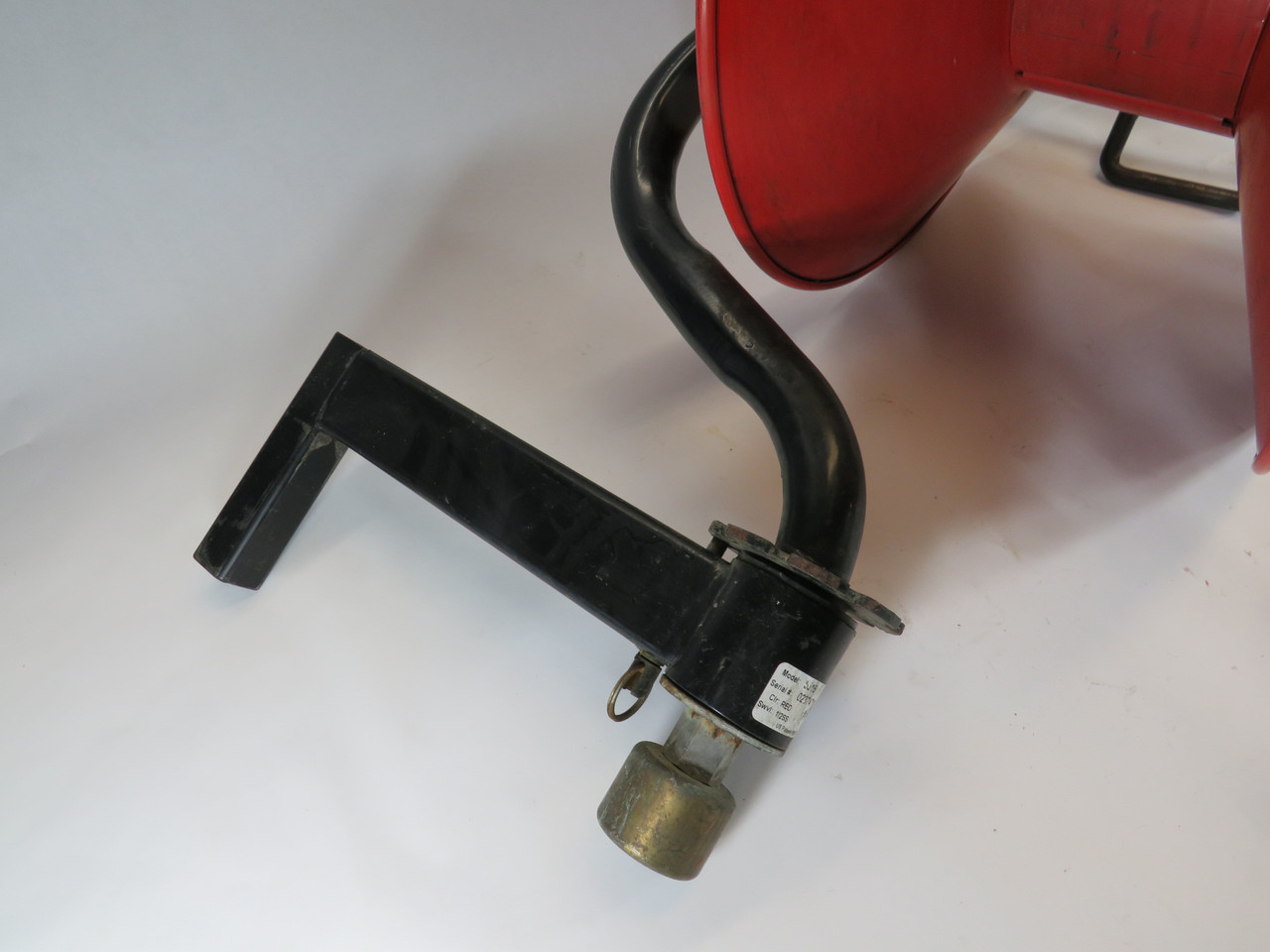 Generic 5516 Red Hose Reel 200' Cap 1/2SS Swivel 360 DEG Pivot SHELF WEAR USED