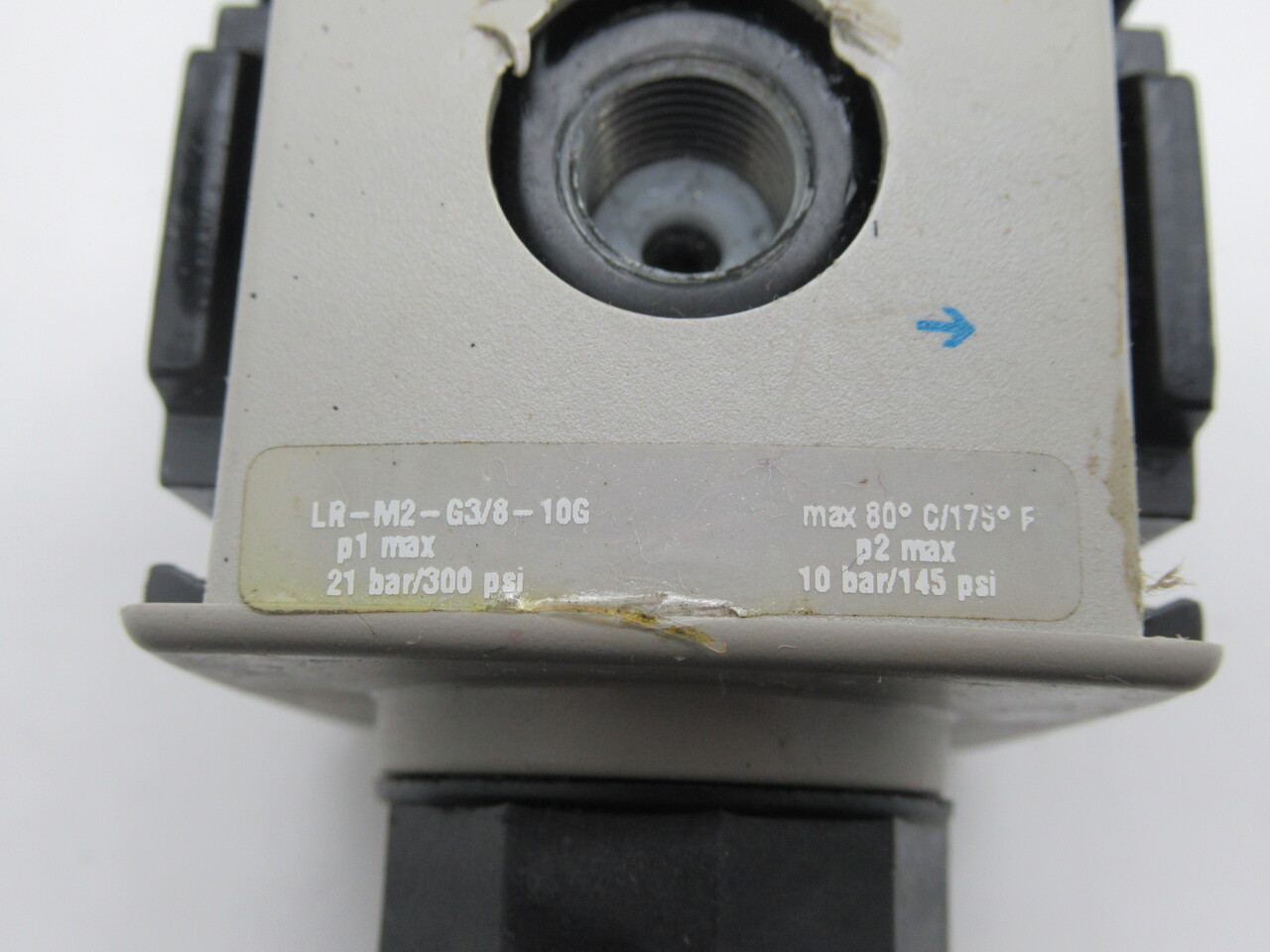 Festo 178783 LR-M2-G3/8-10 Pressure Regulator G3/8 10 bar 145 psi MODIFIED USED