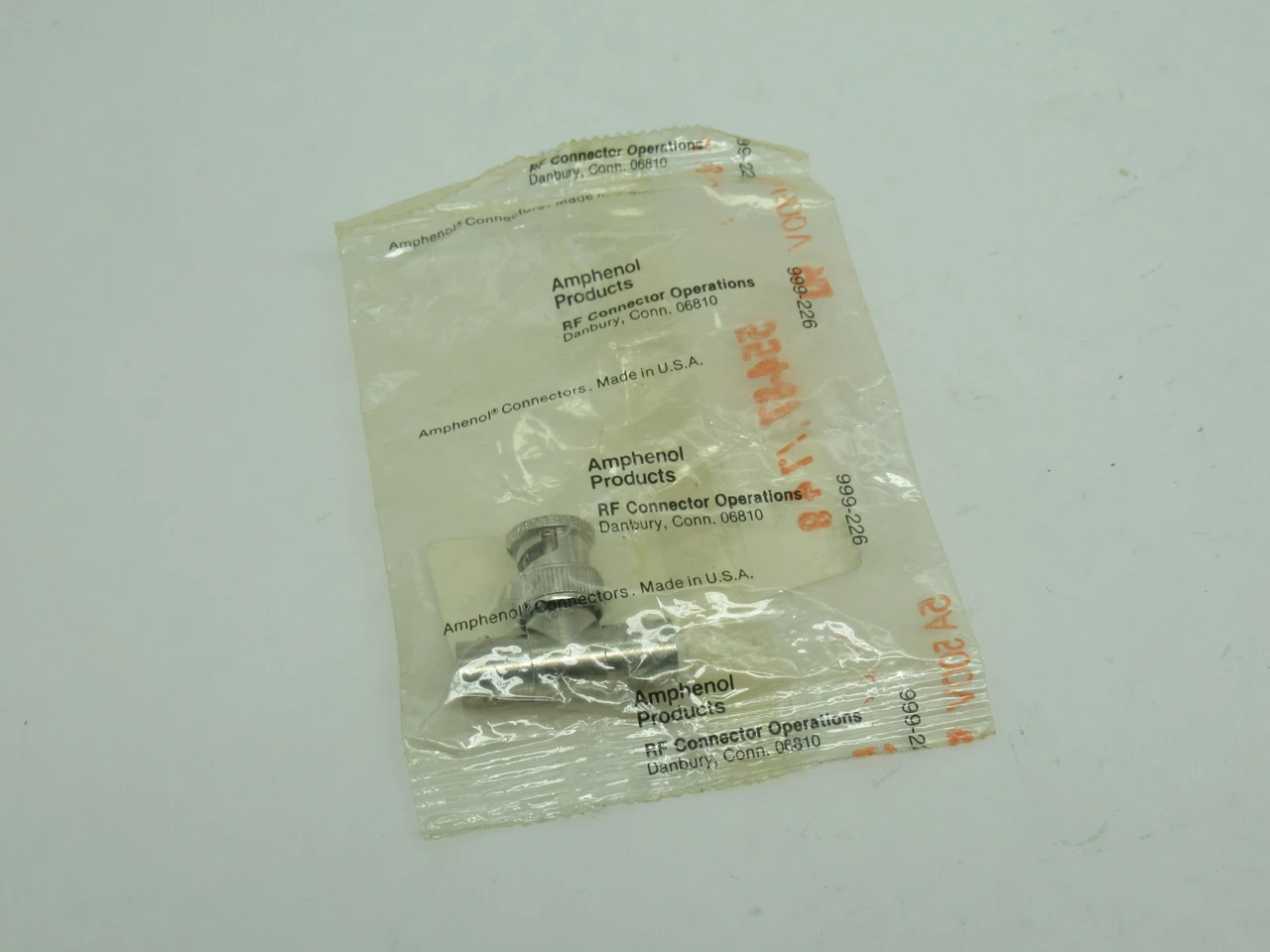 Amphenol 031-8 T-Shape Adapter Jack-Plug-Jack 50 Ohm UG-274/U NWB