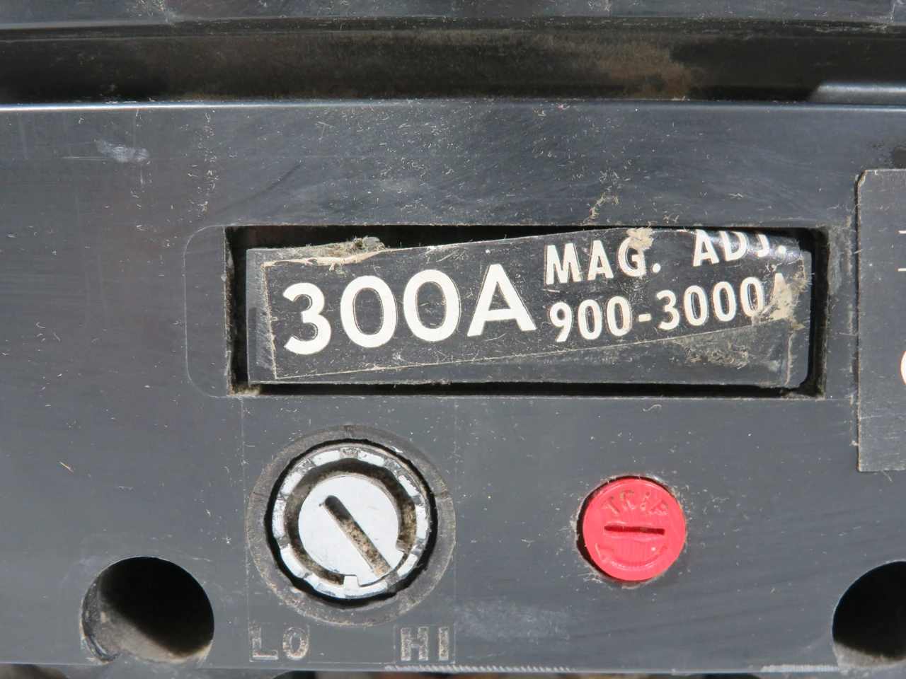 General Electric TJK436F000 Circuit Breaker 300A 600VAC 3 Pole SHELF WEAR USED