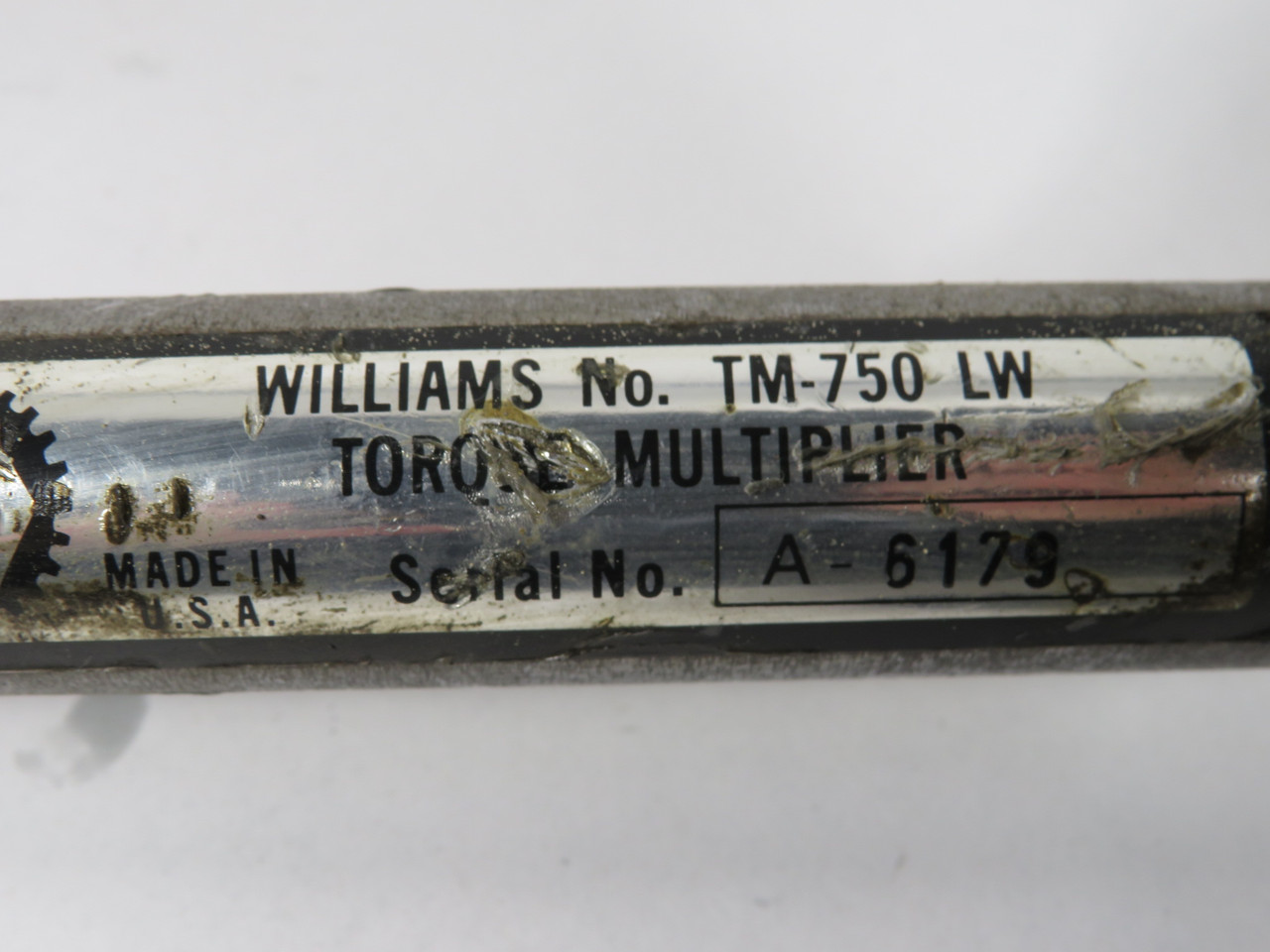 Williams TM-750-LW Torque Multiplier 3/4" 1000 Lb. Ft. 4:1 Ratio USED