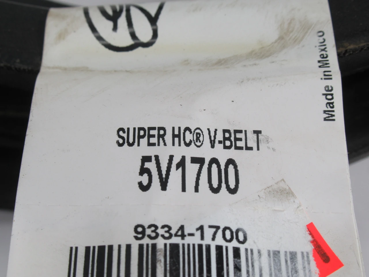 Gates 5V1700 9334-1700 Single Strand HC V-Belt 170"L 5/8"W 35/64"Th NEW