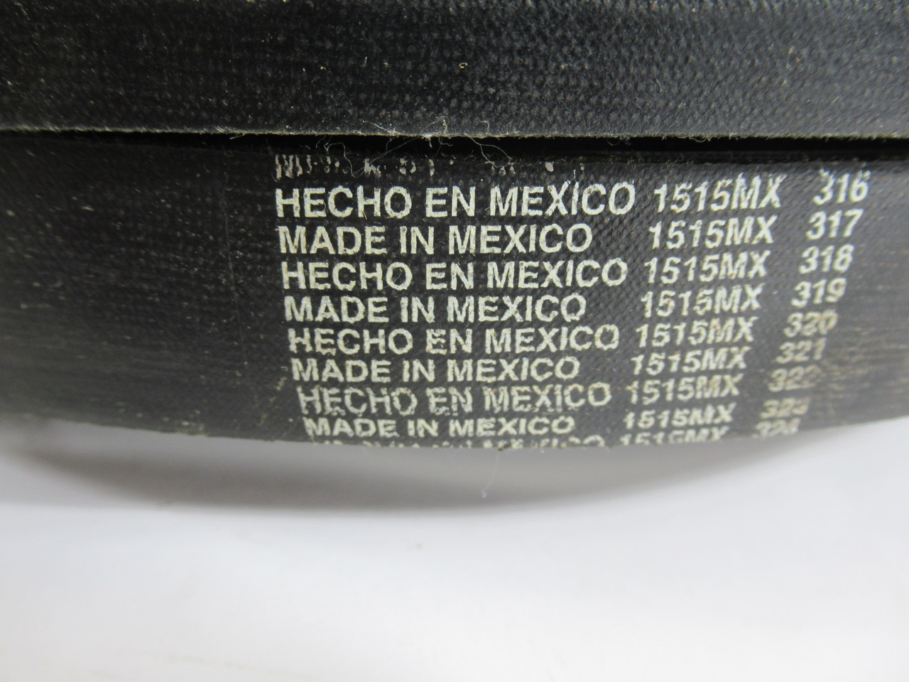 Gates 8V2500 9336-2500 1 Rib Narrow V-Belt 250"L 1"W 7/8"Th SHELF WEAR NOP