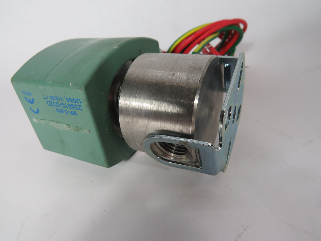 Asco 8262G226 Solenoid Valve 1/4" NPT 90/100 psi 120V 60Hz ADJUSTED BASE USED