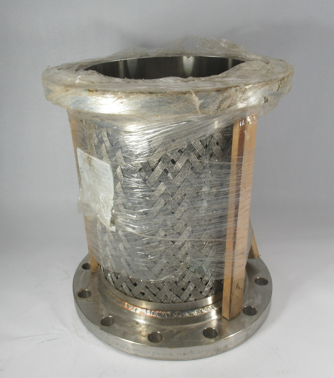 Chandan CH-10282 Flex Hose 17-5/8"TL 16"FD 10"ID 12 Bolt SHELF WEAR NOP