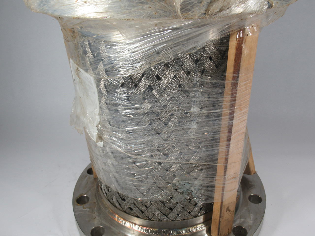 Chandan CH-10282 Flex Hose 17-5/8"TL 16"FD 10"ID 12 Bolt SHELF WEAR NOP