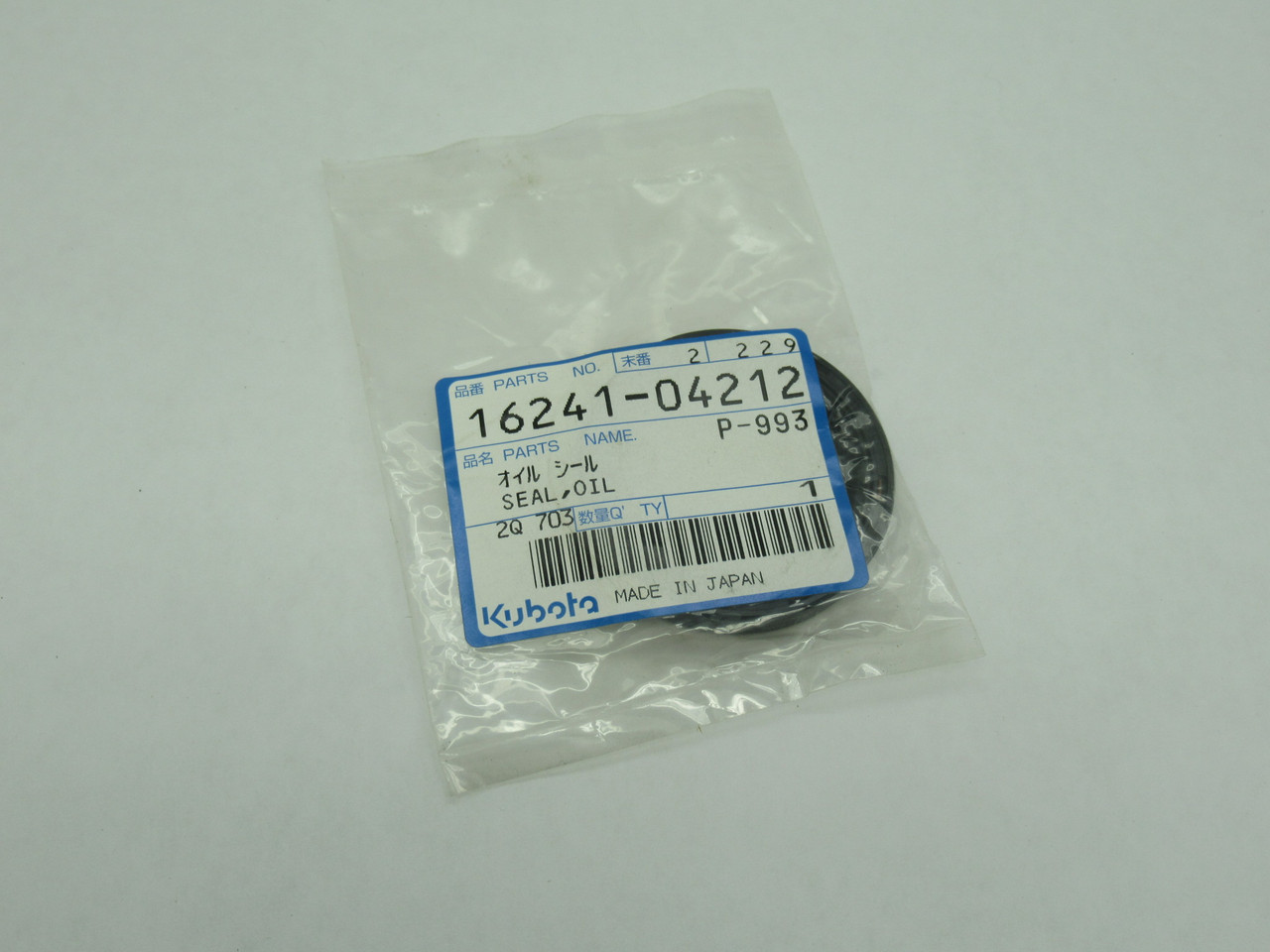 Kubota 16241-04212 Oil Seal NWB