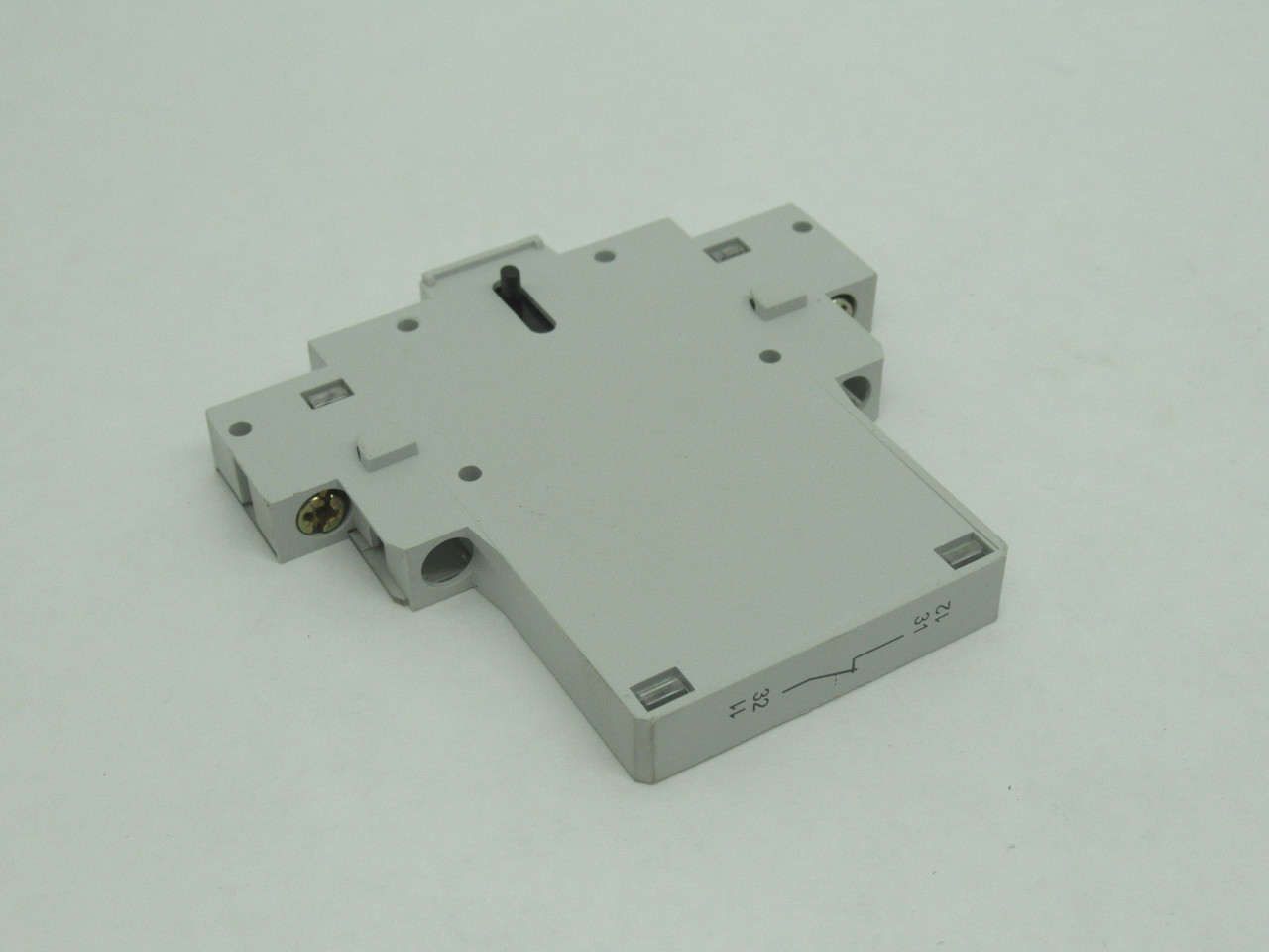 Altech HMS01 Side-Mount Auxiliary Contact Block 500V 6A 1NC NOP