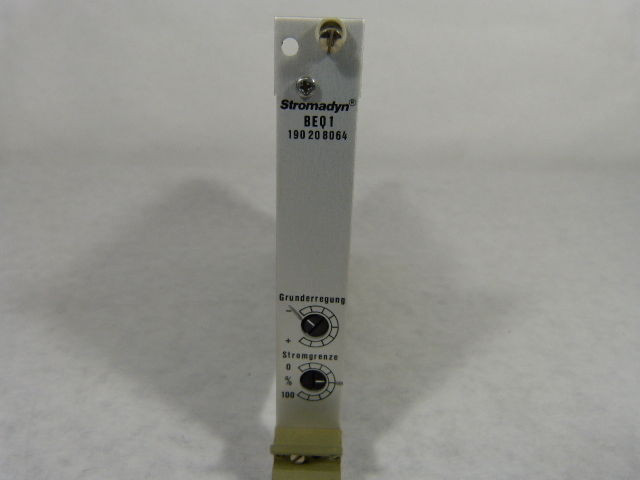 Stromadyn 190208064 Clutch Regulator PC Board USED