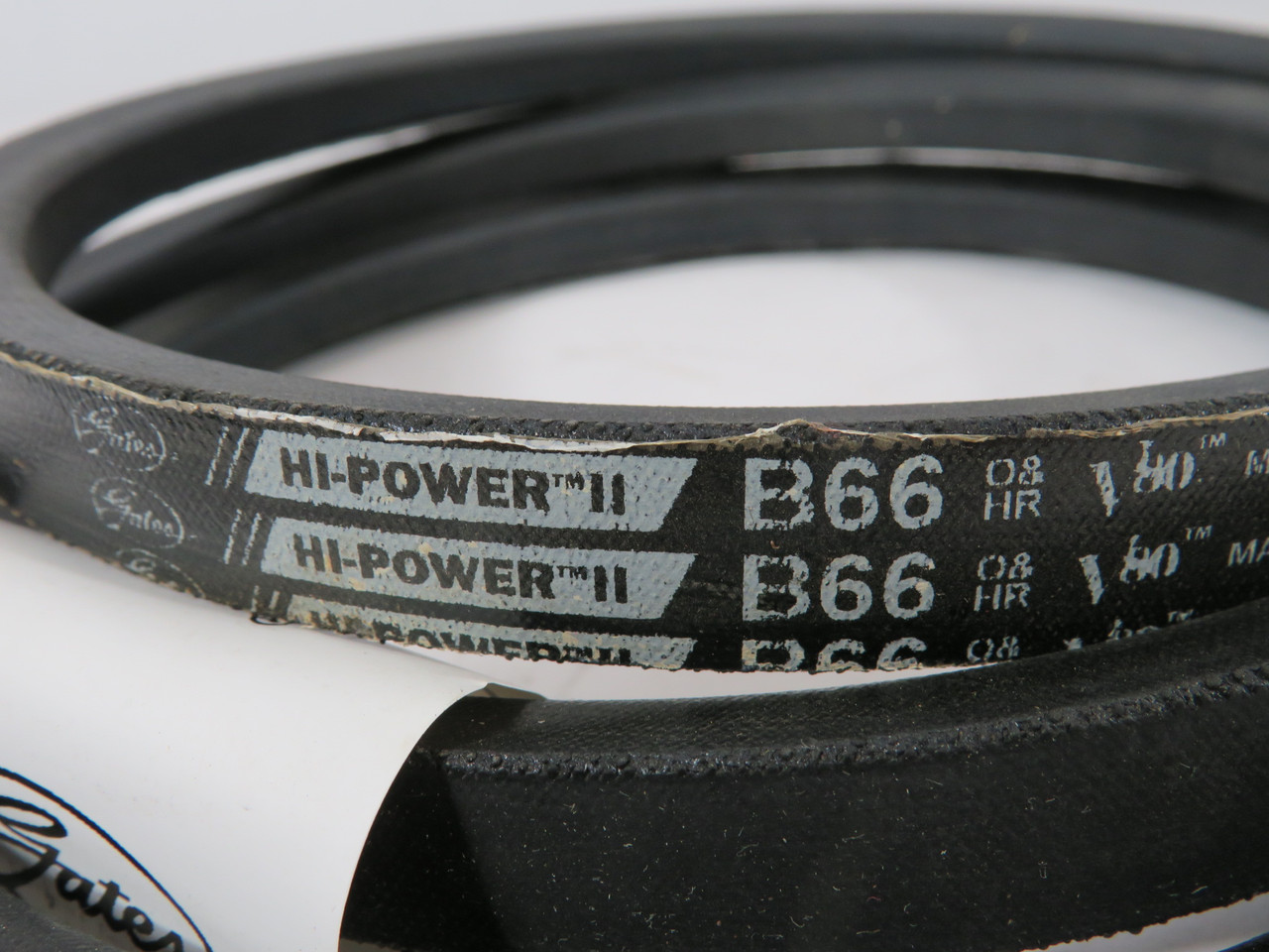 Gates B66 9003-2066 H-Power II V-Belt 66"L .66"W .43"Th SHELF WEAR NEW