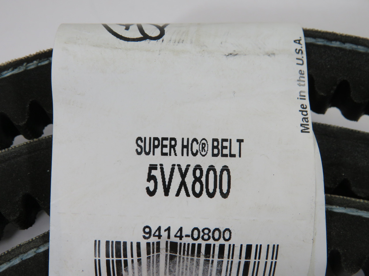 Gates 5VX800 9414-0800 Super HC Molded Notched V-Belt 80"L 5/8"W NEW