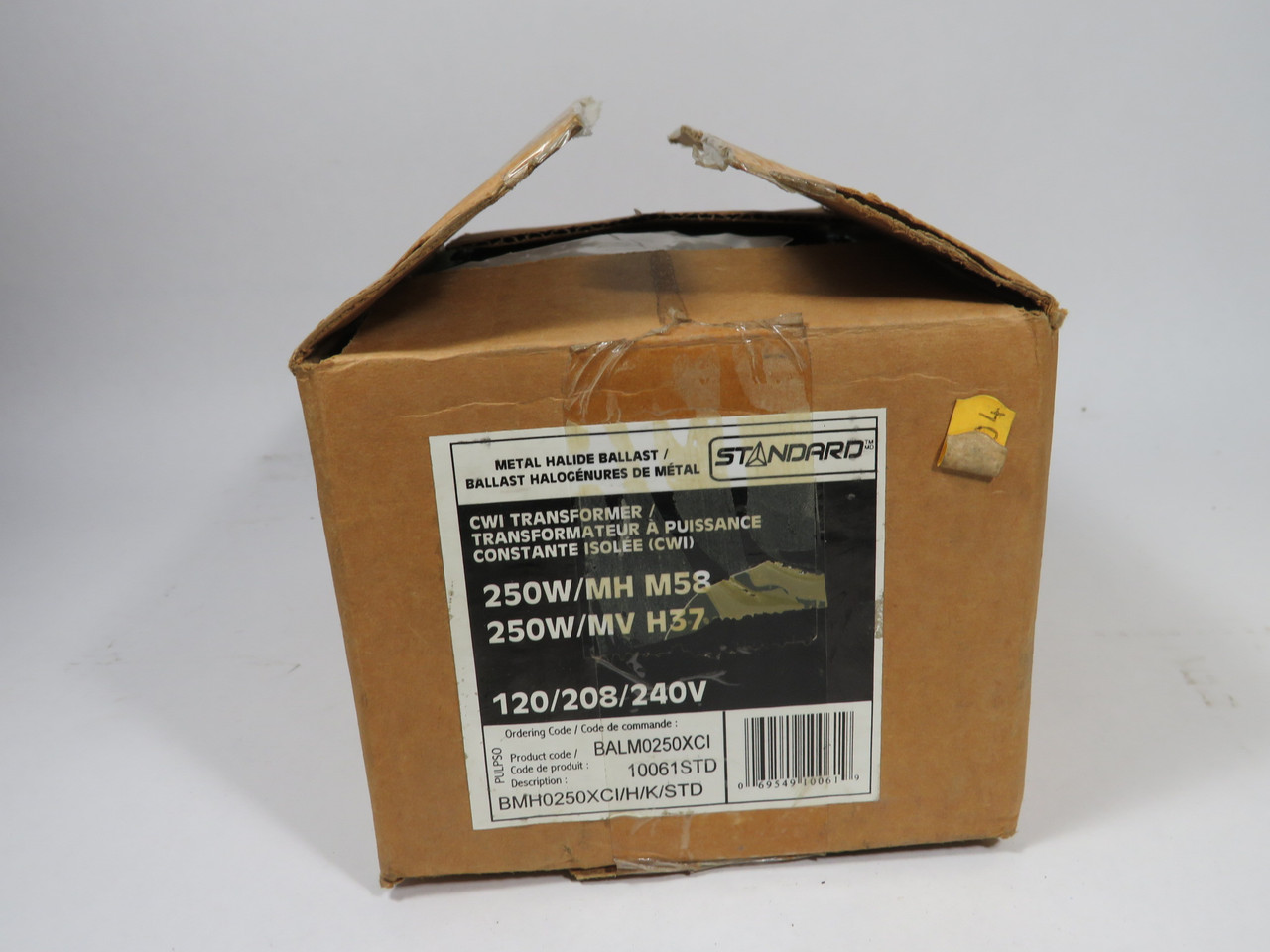 Standard 10061 Coil & Core Magnetic Metal Halide Ballast 120/208/240V 250W NEW