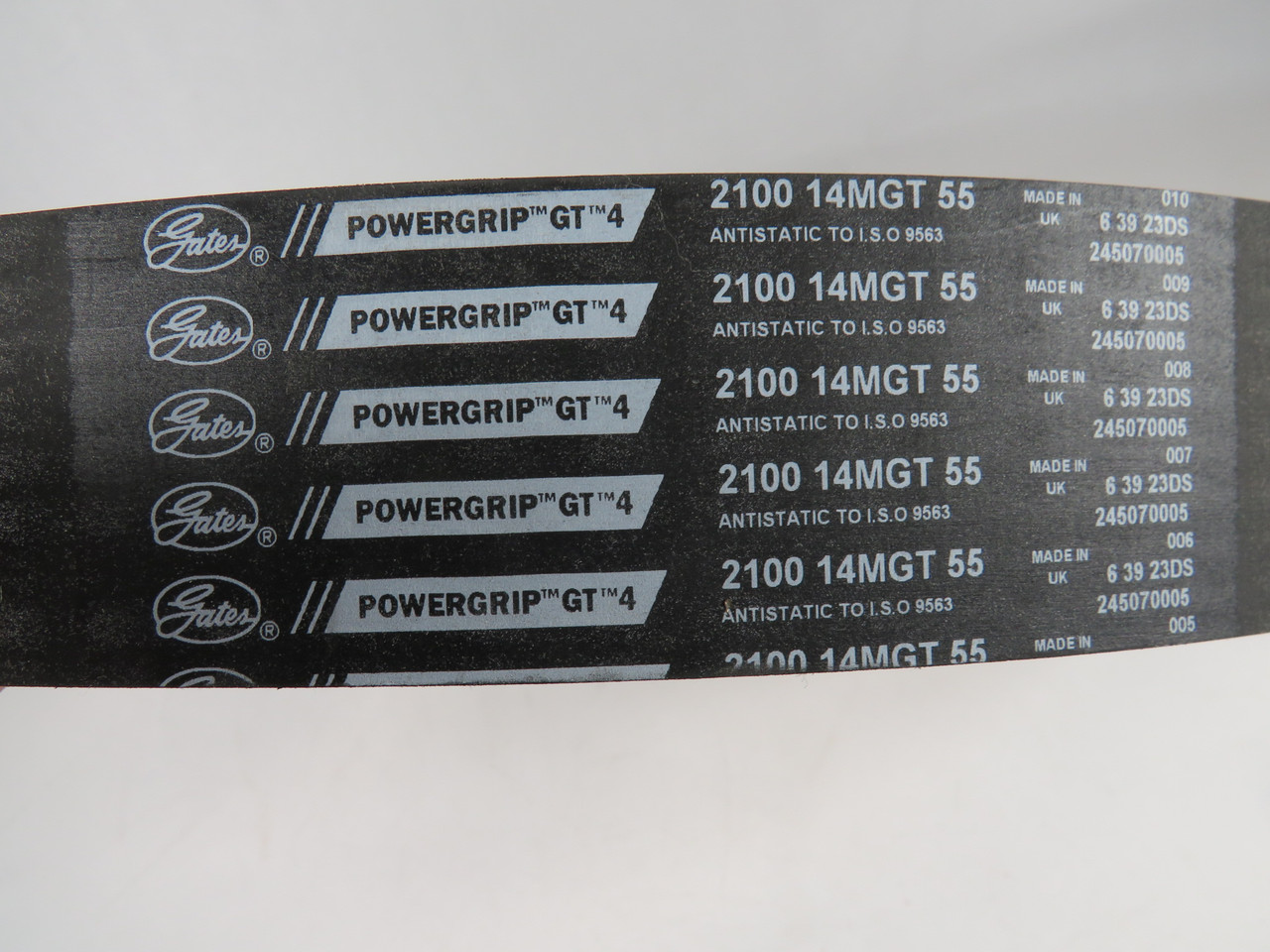 Gates 2100-14MGT-55 9579-0131 Powergrip GT4 Rubber Synchronous Belt BOX DMG NEW