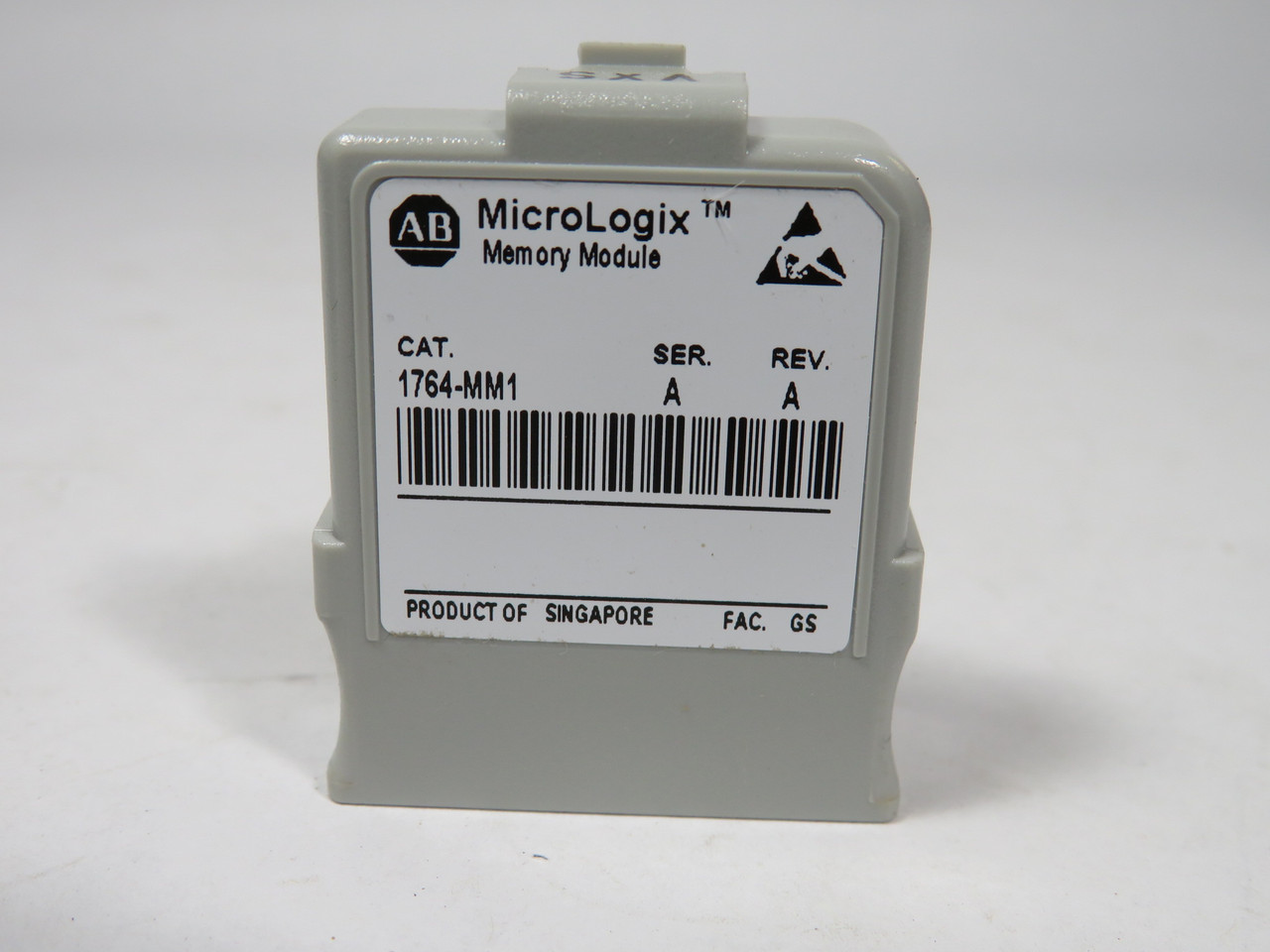 Allen-Bradley 1764-MM1 MicroLogix Memory Module Series A Rev A NOP