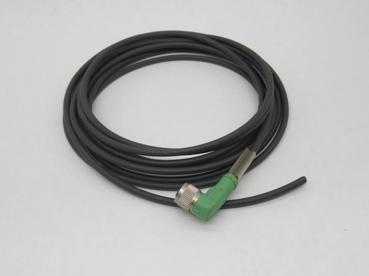 Phoenix Contact SAC-4P-5.0-PUR/FR SCO Cordset 4P Female Angled M12 3m L USED