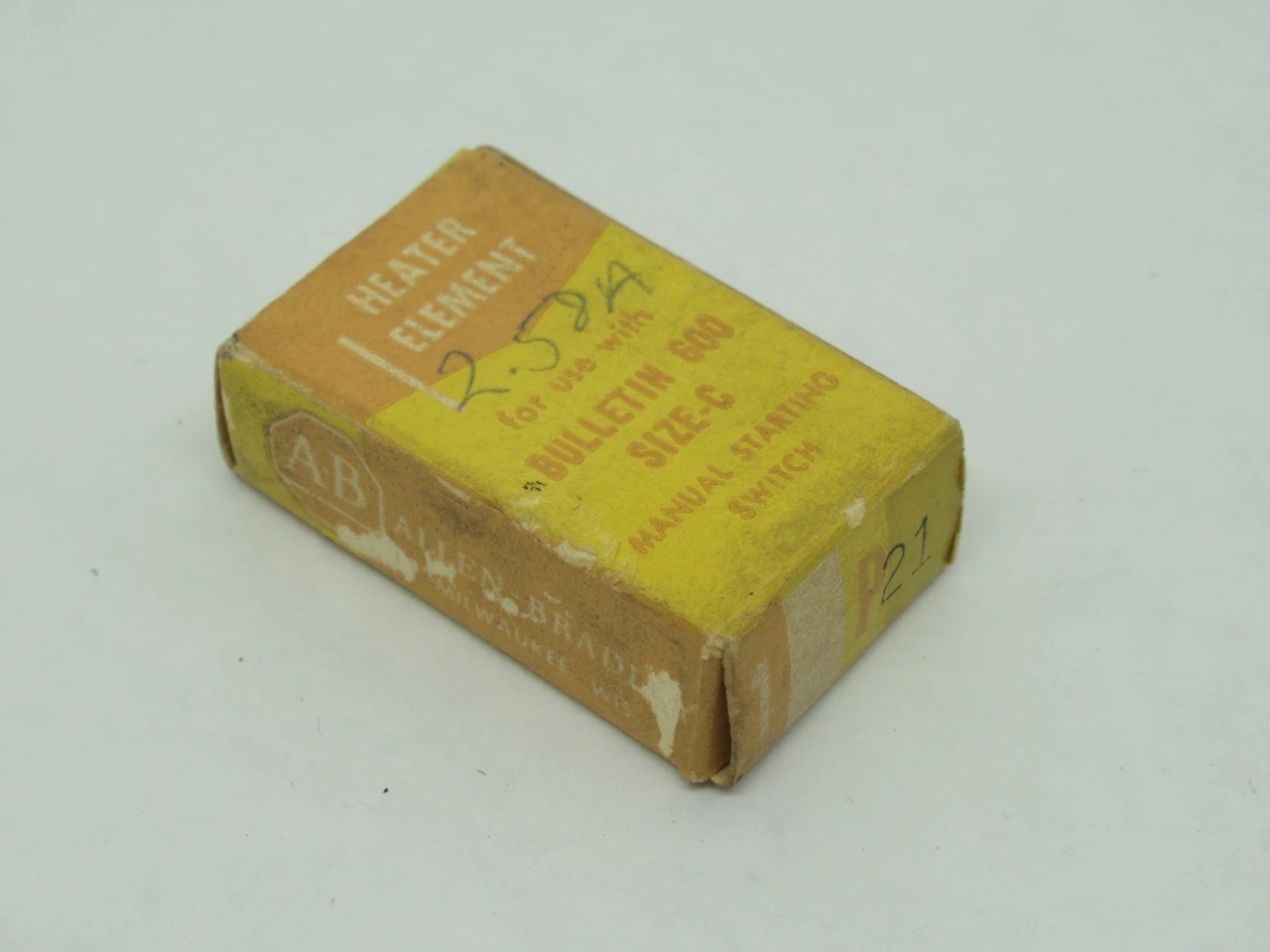 Allen-Bradley P21 Overload Relay Thermal Element BOX SHELF WEAR NEW