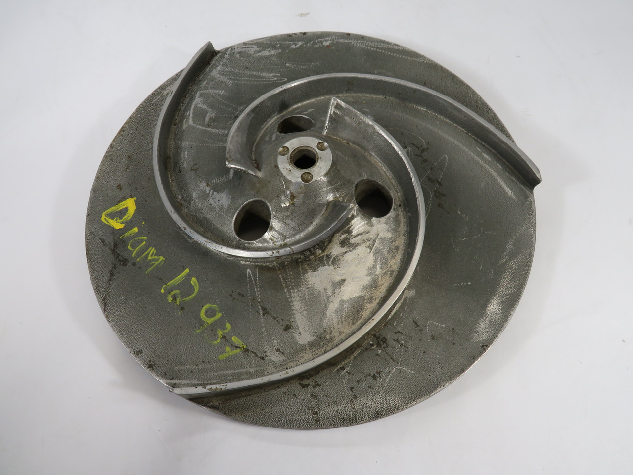 Generic 06300175 141921 Pump Impeller 3 Vane 12.937" Dia. SHELF WEAR USED