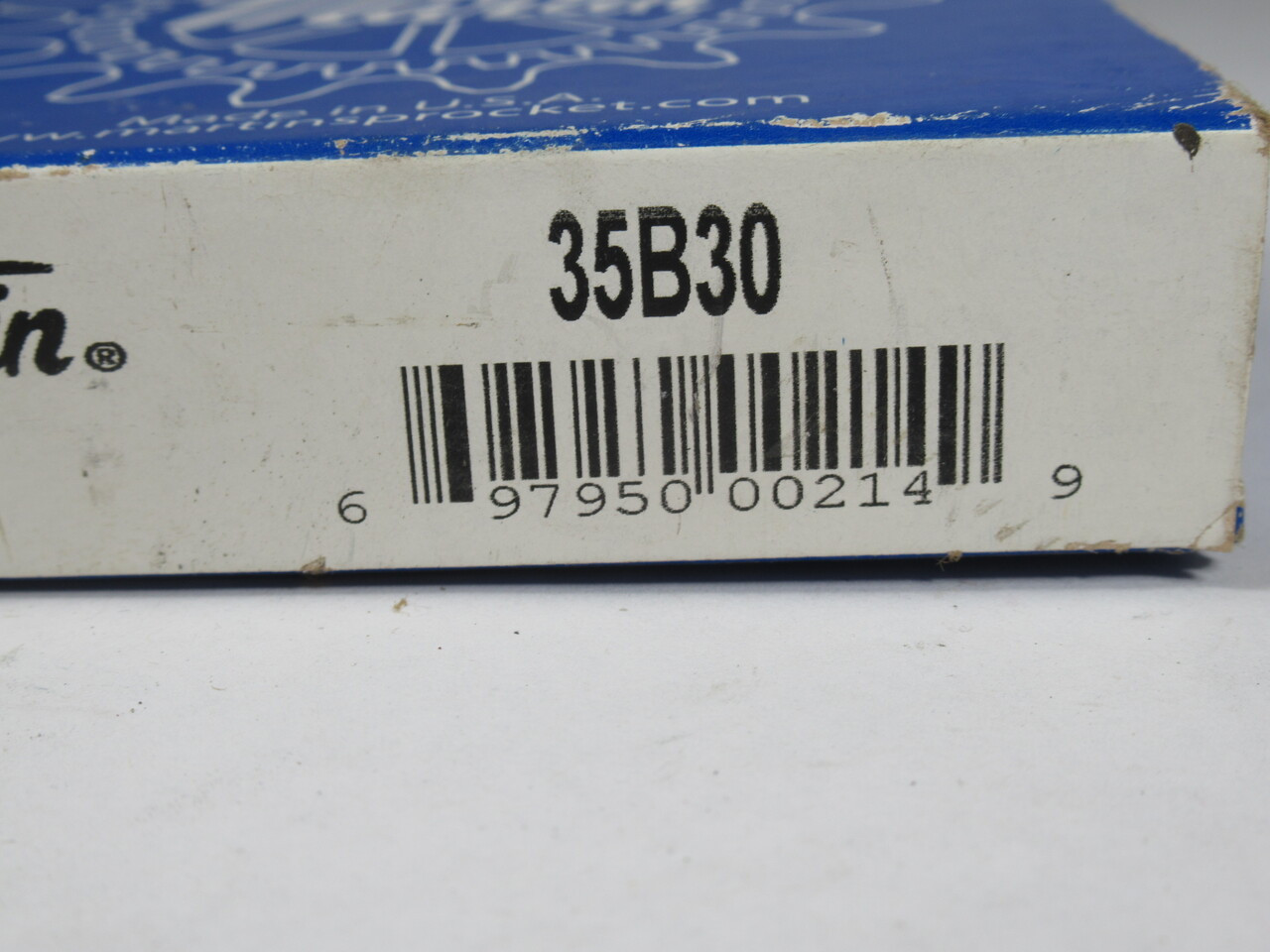 Martin 35B30 Sprocket 1/2" Stock Bore 30 Teeth 35 Chain 3/8" Pitch SEALED NEW