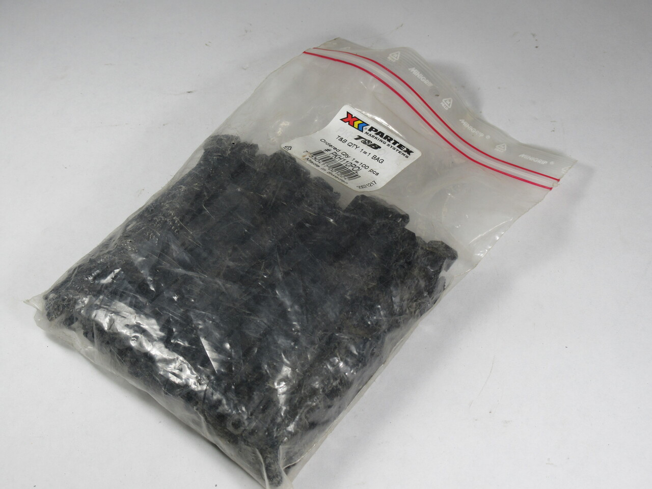 Partex Marking Systems PKH 110-POL Marking Holder 100mm Length 100-Pack NWB