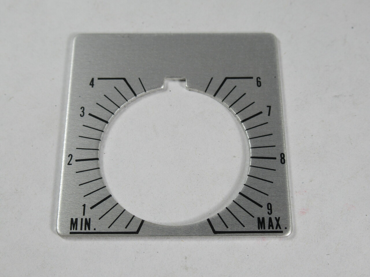 Allen-Bradley 800T-X609 Potentiometer Legend Plate With Graduated Markings NEW