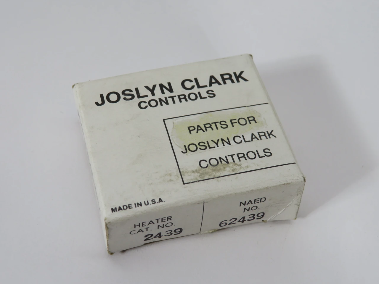 Joslyn Clark 2439 Thermal Overload Relay Heater Element BOX DAMAGE NEW