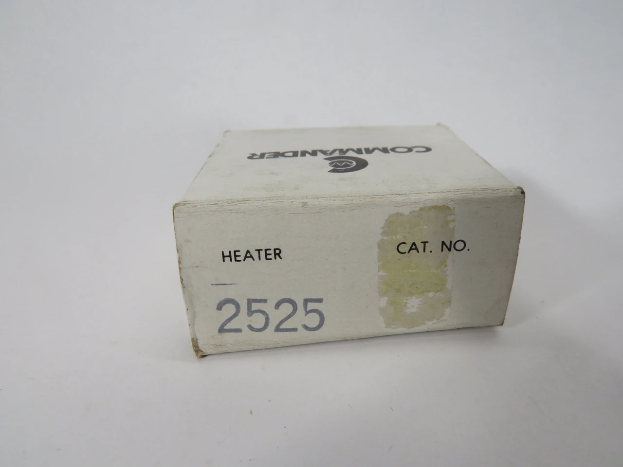 Commander 2525 Thermal Overload Relay Heater Element BOX DAMAGE NEW