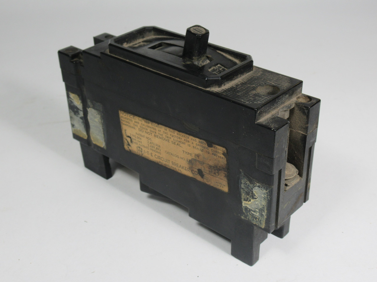 ITE ET1553 Circuit Breaker 20A 240V 1-Pole USED