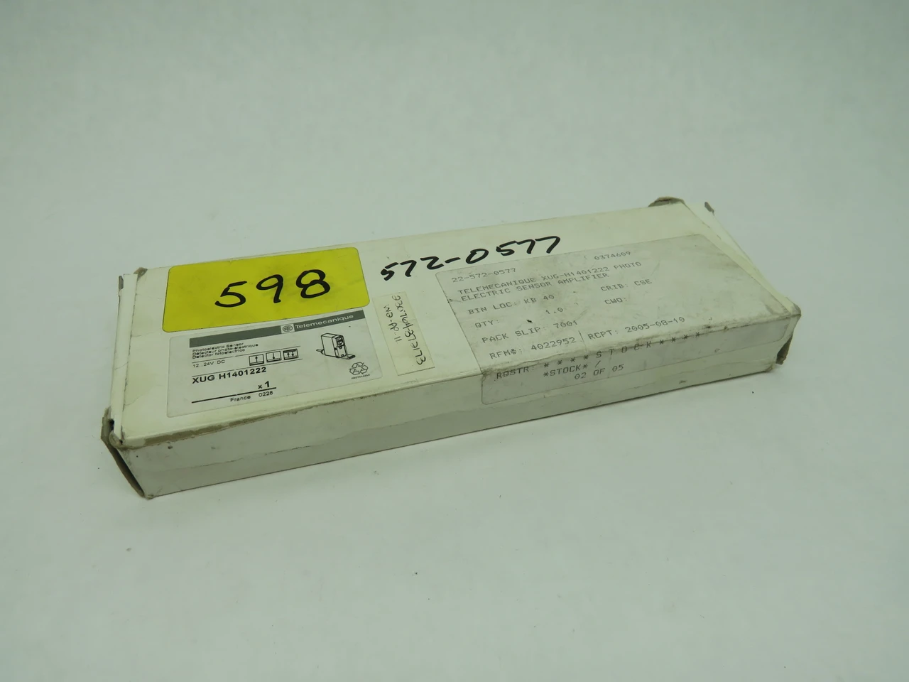 Telemecanique XUG-H1401222 Photoelectric Sensor DC Amplifier NEW